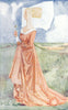 COSTUME. A Woman of reign Richard III 1483-1485 1926 old vintage print picture