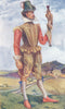 COSTUME. A Man of reign James I 1603-1625 1926 old vintage print picture