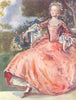 COSTUME. A Woman of reign George I 1714-1727 1926 old vintage print picture