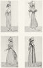 ENGLAND. Costume of Reign George 4th. 1794 1926 old vintage print picture