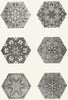 KATE GREENAWAY. Student-Work of tile drawings 1905 old antique print picture