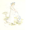 KATE GREENAWAY. 'Mary had a Little Lamb' 1905 old antique print picture