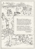 KATE GREENAWAY. Home Beauty Poem, Austin Dobson 1905 old antique print picture