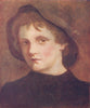 PORTRAITS. Alfy'(unfinished) 1905 old antique vintage print picture