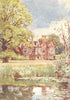 LONDON. Manor House, Ickenham 1907 old antique vintage print picture