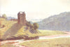 SCOTLAND. Neidpath Castle, Peeblesshire 1904 old antique vintage print picture