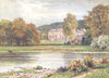 SCOTLAND. Abbotsford, Roxburghshire 1904 old antique vintage print picture