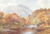 SCOTLAND. Veiled Sunshine, Trossachs, Perthshire 1904 old antique print