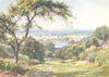 SCOTLAND. Perth Slopes of Kinnoul Hill 1904 old antique vintage print picture