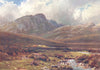 SCOTLAND. Crags Poolewe, Ross-shire 1904 old antique vintage print picture