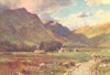 INVERNESS. A Shepherd's Cot in Glen Nevis-shire 1904 old antique print picture