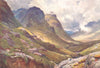 SCOTLAND. Glencoe, Argyll 1904 old antique vintage print picture