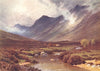 SCOTLAND. Glen Sannox, Isle of Arran 1904 old antique vintage print picture