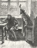 SWITZERLAND. Calvin & Farel 1891 old antique vintage print picture