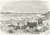 SWITZERLAND. Neufchatel 1891 old antique vintage print picture