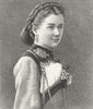 SWITZERLAND. Girl of Aargau 1891 old antique vintage print picture