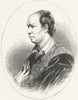 IRELAND. Oliver Goldsmith 1888 antique vintage print picture