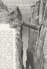 IRELAND. Grey Man's Path 1888 old antique vintage print picture