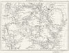 EAST AFRICA CHRISTIAN MISSIONS. Tanzania Kenya. Protestant Church 1897 old map