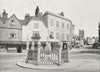 HAMPTON WICK. Coronation Stone 1897 old antique vintage print picture