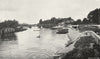 LONDON. Hampton Court bridge 1897 old antique vintage print picture
