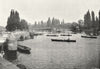 LONDON. Teddington Lock 1897 old antique vintage print picture