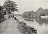 SURREY. Staines bridge 1897 old antique vintage print picture