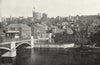 BERKS. Windsor bridge 1897 old antique vintage print picture