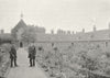 BERKS. Garden, Jesus Hospital, Bray 1897 old antique vintage print picture