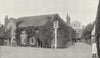 BERKS. Hind's Head & entry to Churchyard, Bray 1897 old antique print picture