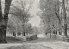 BERKS. Eton College, Playing Fields 1897 old antique vintage print picture