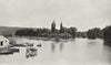 BUCKS. Hedsor & Odney Weir 1897 old antique vintage print picture