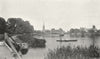BUCKS. Great Marlow rowers 1897 old antique vintage print picture
