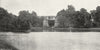 BUCKS. Temple House & Island 1897 old antique vintage print picture