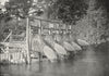 BUCKS. Harleyford eel baskets 1897 old antique vintage print picture