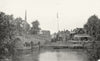 OXON. Wallingford bridge 1897 old antique vintage print picture