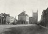 OXON. Wallingford market 1897 old antique vintage print picture