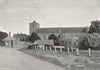 OXON. Dorchester Abbey 1897 old antique vintage print picture