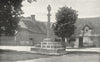 OXON. Cross, Long Wittenham 1897 old antique vintage print picture