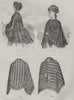 FASHION. ladies clothing 1869 old antique vintage print picture