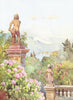 ITALY. Lake. Lago di Maggiore. Hydrangeas, Isola Bella 1905 old antique print
