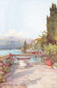 ITALY. Lake Orta. A Garden, Orta, Ella du Cane 1905 old antique print picture