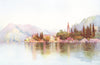 ITALY. Lake Como. Varenna, Lago di Como 1905 old antique vintage print picture
