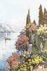 ITALY. Lake Como. Villa Giulia, Lago di Como 1905 old antique print picture