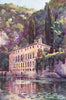 ITALY. Lake Como. Villa Pliniana, Lago di Como 1905 old antique print picture
