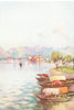 ITALY. Italian Lakes. In the Heat of the Day 1905 old antique print picture
