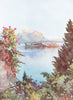ITALY. Lake Maggiore. A Garden, Baveno, Lago Maggiore 1905 old antique print