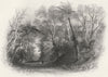 WALES. Ave, Raglan Castle-Bartlett c1860 old antique vintage print picture