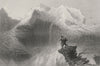 SWITZERLAND. The summit of The Jungfrau (Scene from Manfred). BARTLETT 1836