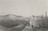ISRAEL. Mount of Olives, from Wall-Bartlett 1847 old antique print picture